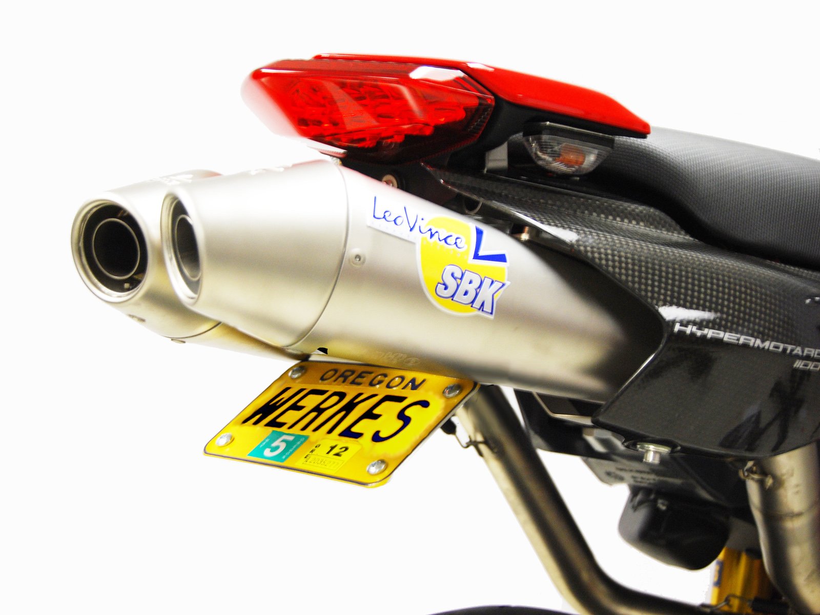 Hypermotard 796 1100 Standard Fender Eliminator
