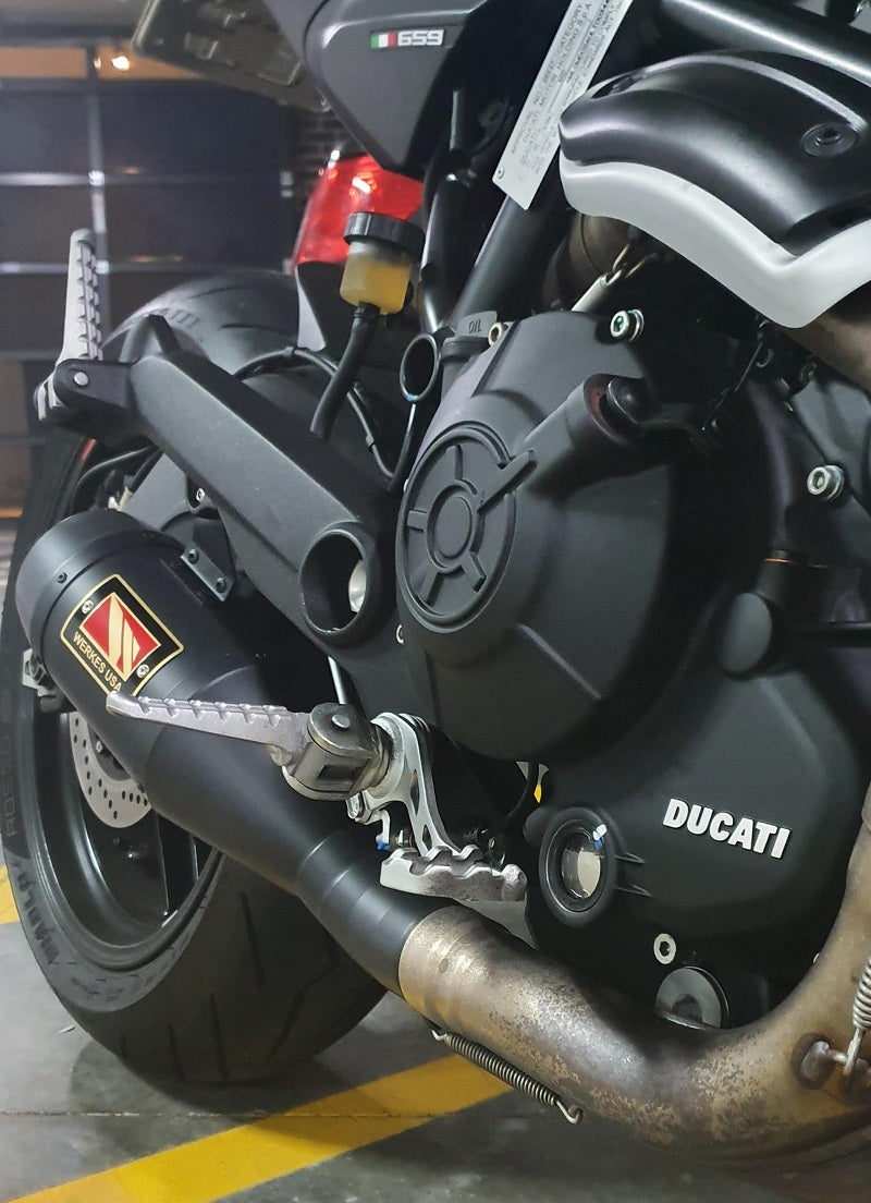 2018-2021 Ducati Monster 659 Slip-On Exhaust