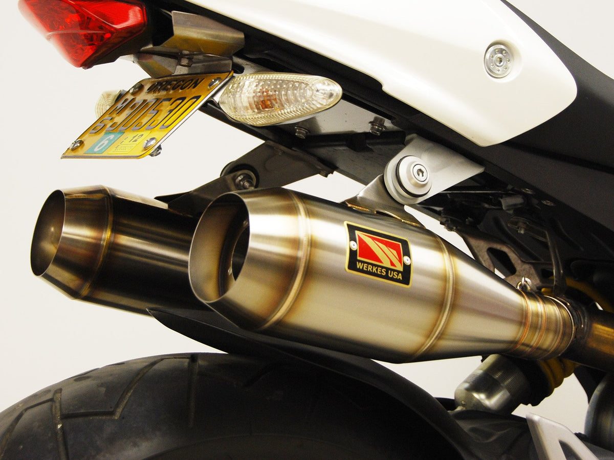 Ducati monster best sale dual exhaust