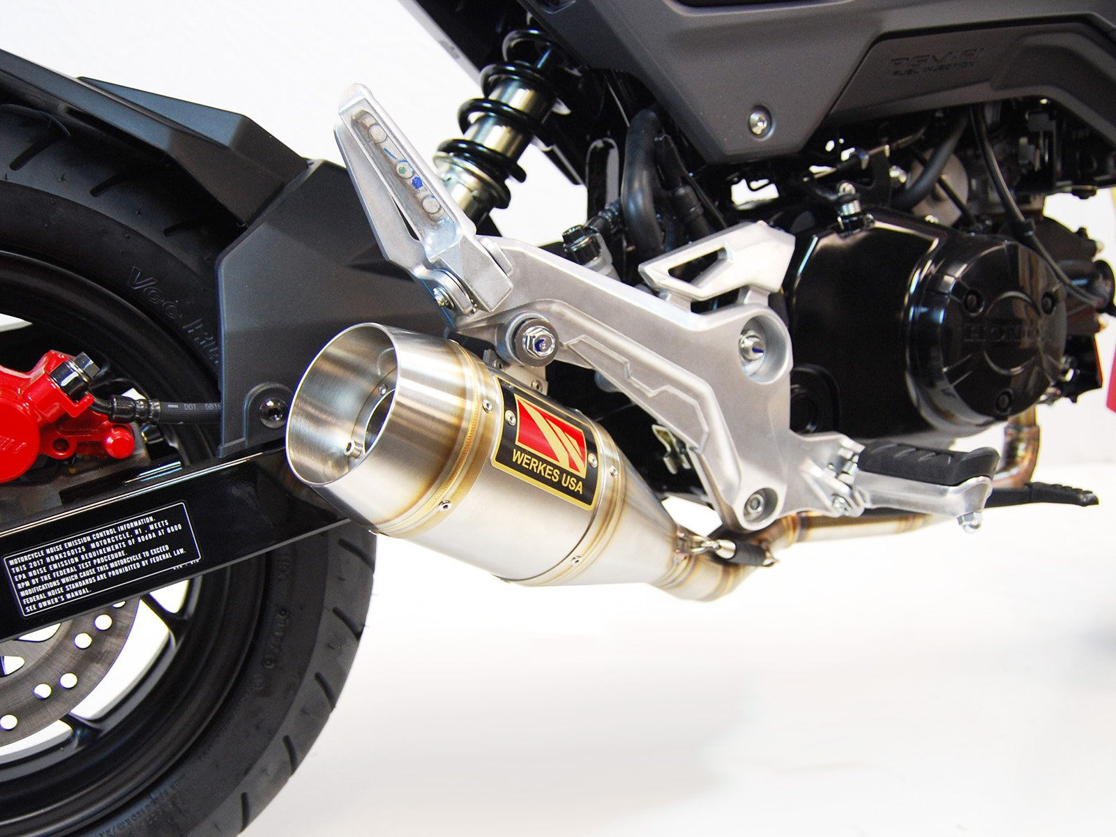 Honda Grom MSX125 Full Exhaust System | 2017+