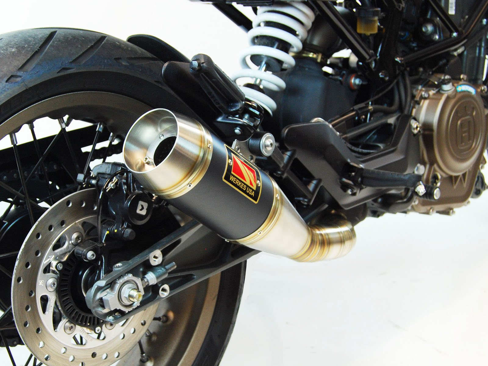 2017-2019 Husqvarna Vitpilen Svartpilen 401 Slip-On Exhaust