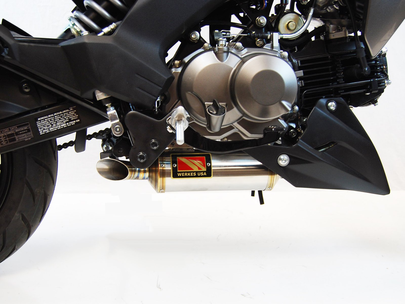 Kawasaki Z125 Pro Full Exhaust | 2016+