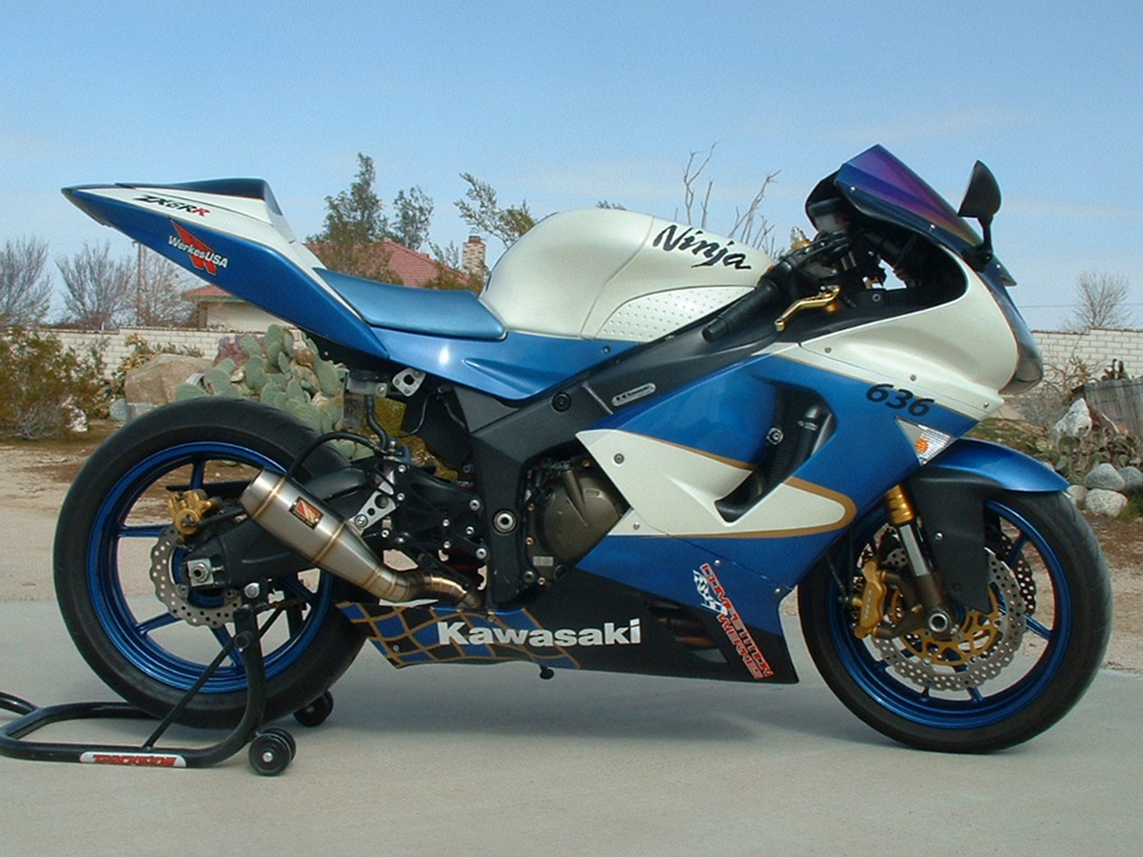 Kawasaki ZX6R ZX6RR Slip-On Exhaust | 2005-2006