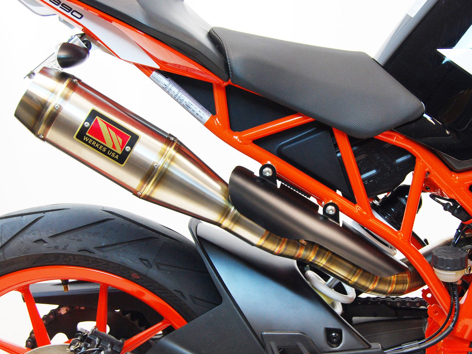 KTM RC390 Slip-On Exhaust | High Mount | 2017+