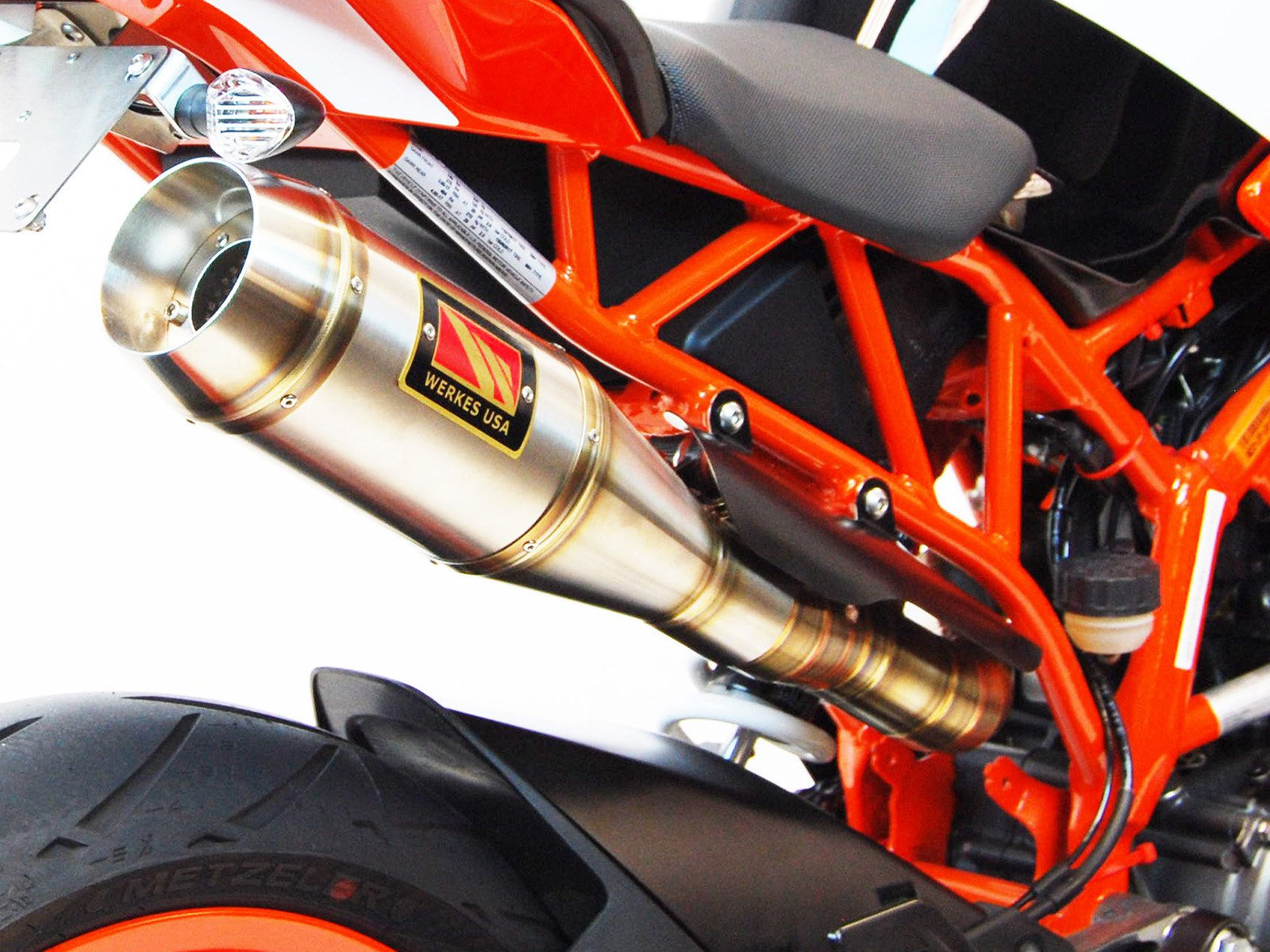 KTM RC390 Slip-On Exhaust | High Mount | 2017+