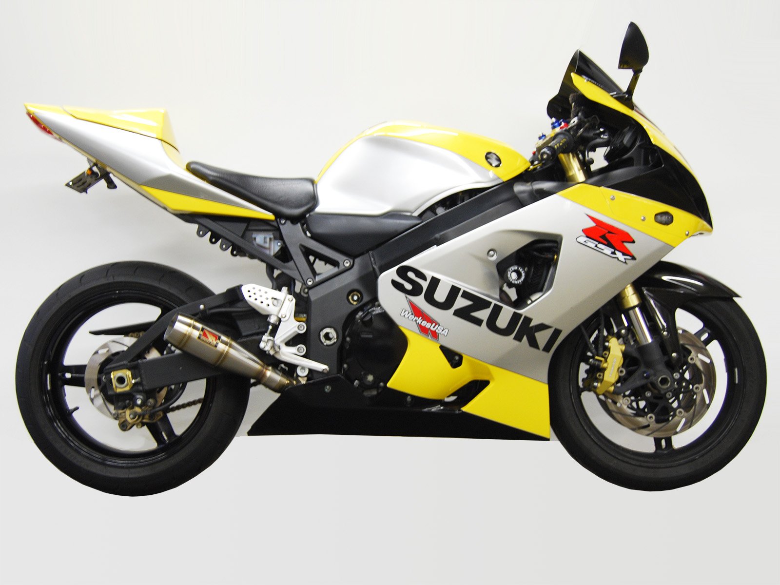 Suzuki GSX-R600 GSX-R750 Slip-On Exhaust | 2004-2005
