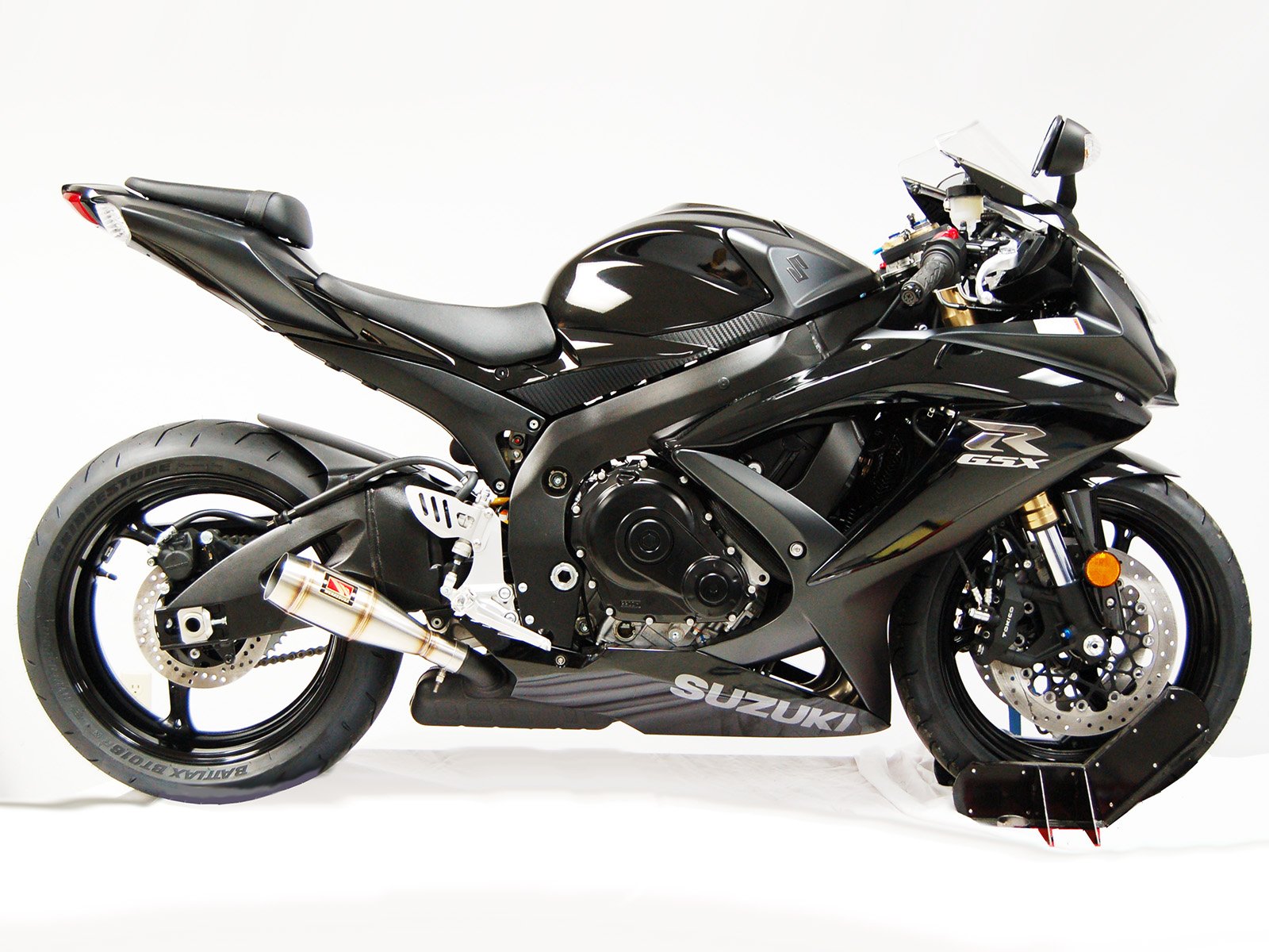 Suzuki GSX-R600 GSX-R750 Slip-On Exhaust | Baffled | 2008-2010