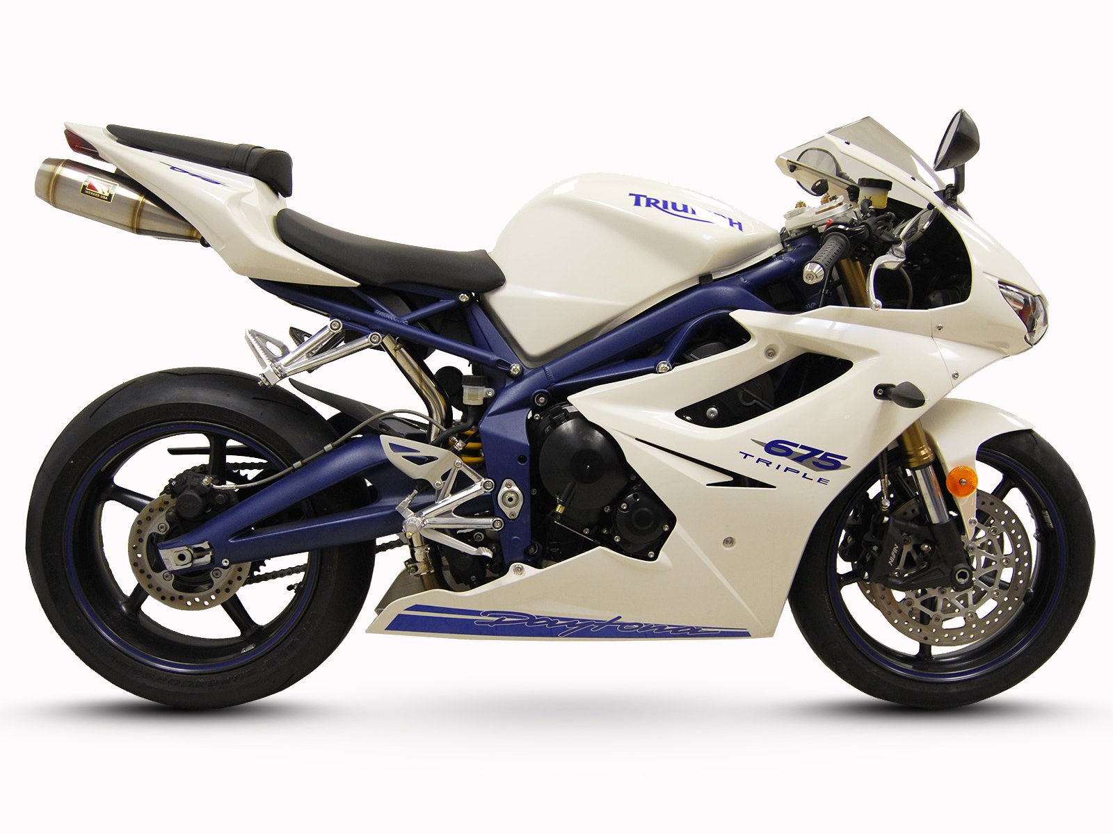 Triumph Daytona 675 675R Slip-On Exhaust | 2006-2012