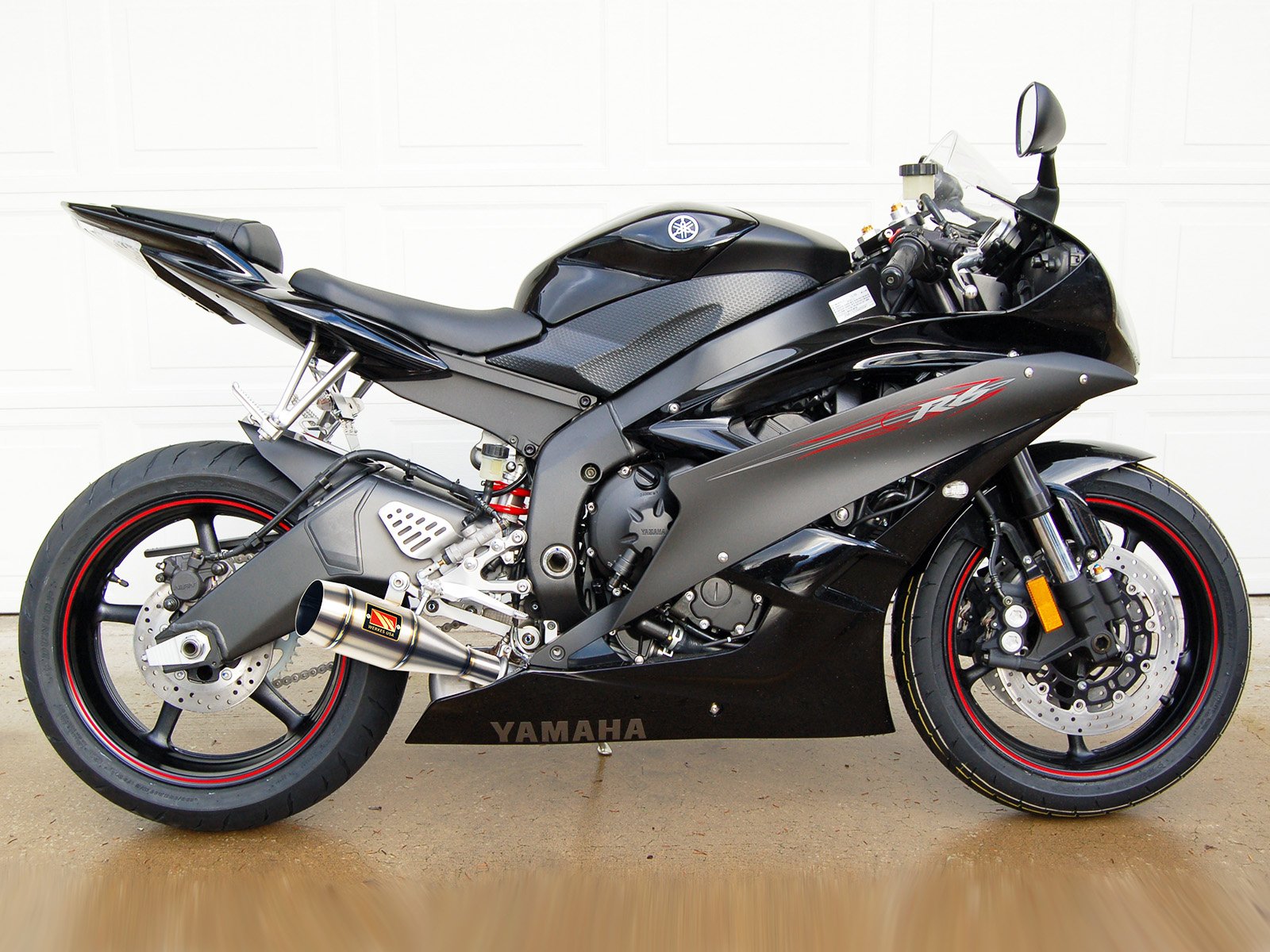 Yamaha R6 Slip-On Exhaust | Baffled | 2006-2016
