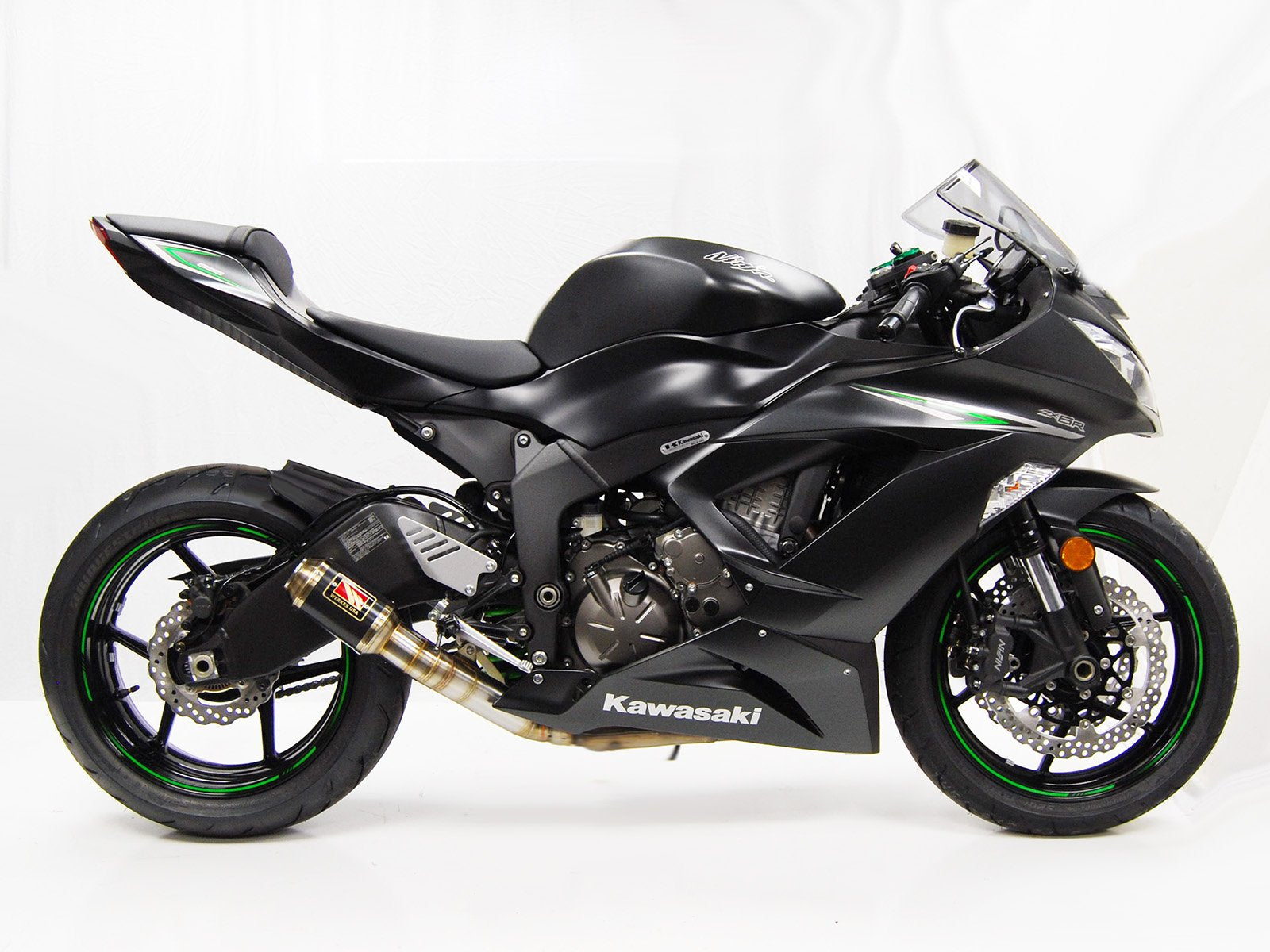 Kawasaki ZX6R Slip-On Exhaust | 2013+ | Race